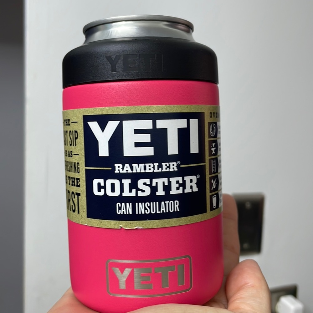 Yeti Colster can insulator